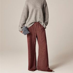 J. Crew Cosmo Pants in Red Stripe